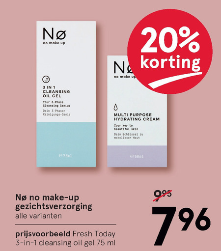 No   gezichtsverzorging folder aanbieding bij  Etos - details