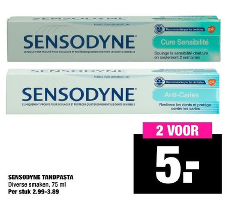 Sensodyne   tandpasta folder aanbieding bij  Big Bazar - details