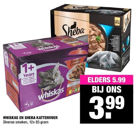 Sheba   kattenvoer folder aanbieding bij  Big Bazar - details