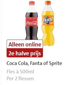 Sprite   cola, frisdrank folder aanbieding bij  Jumbo - details