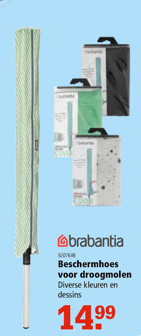 Alvast Fonkeling Zuiver Brabantia droogmolenhoes folder aanbieding bij Marskramer - details