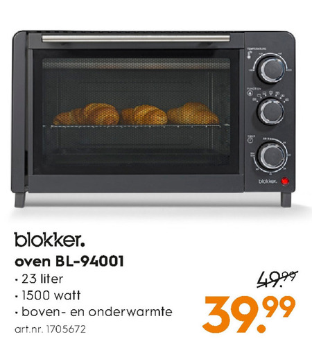 Blokker Huismerk   oven folder aanbieding bij  Blokker - details