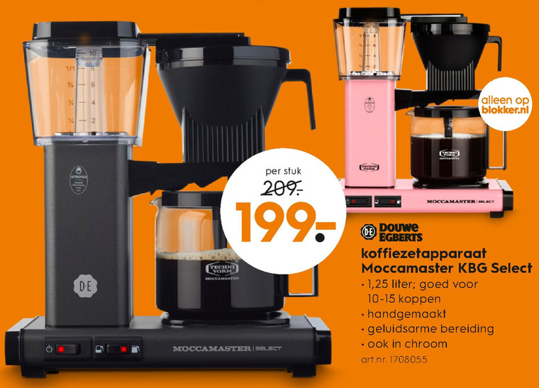 Keizer Buitenlander Fantasierijk Douwe Egberts koffiezetapparaat folder aanbieding bij Blokker - details