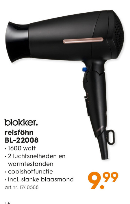 Blokker Huismerk   fohn folder aanbieding bij  Blokker - details