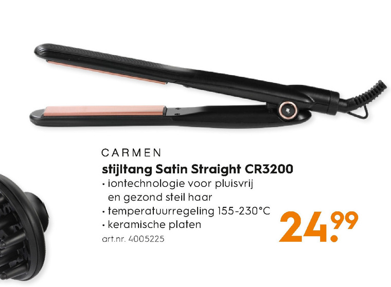 Carmen   straightener folder aanbieding bij  Blokker - details