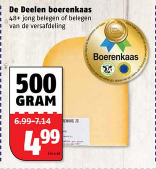 Boerenkaas   kaas folder aanbieding bij  Poiesz - details