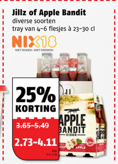 Jillz   appelcider folder aanbieding bij  Poiesz - details