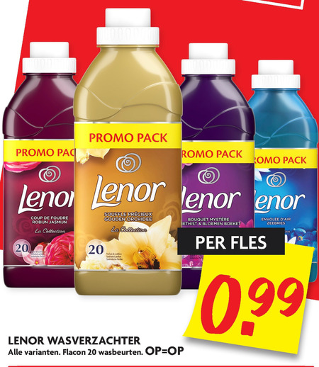 Lenor   wasverzachter folder aanbieding bij  Dekamarkt - details