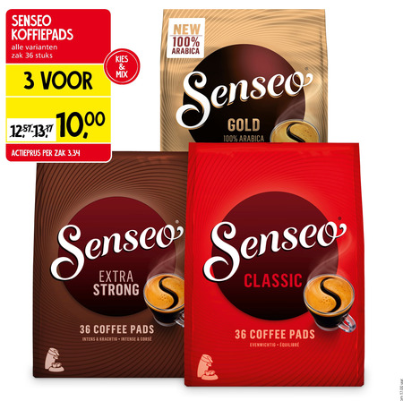 Douwe Egberts Senseo   koffiepad folder aanbieding bij  Jan Linders - details