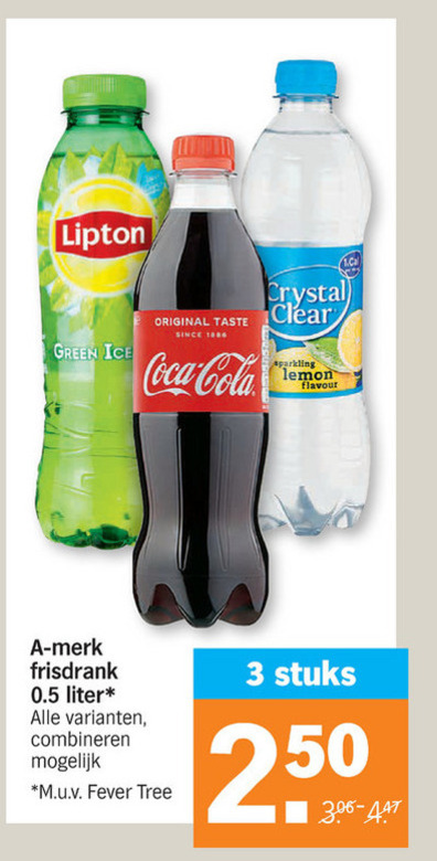 7-Up   frisdrank, cola folder aanbieding bij  Albert Heijn - details