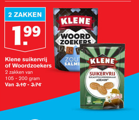 Klene   drop folder aanbieding bij  Hoogvliet - details