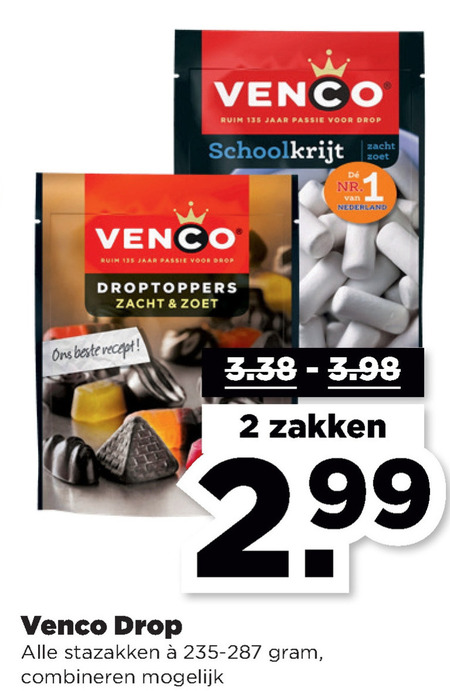 Venco   drop folder aanbieding bij  Plus - details