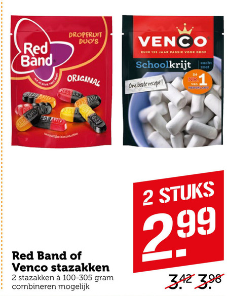 Red Band   snoep, winegums folder aanbieding bij  Coop - details