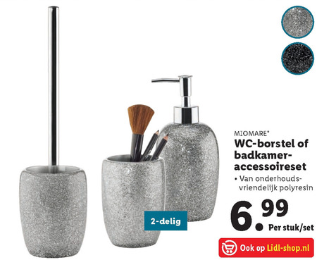 Miomare   badkamer accessoire, toiletborstel folder aanbieding bij  Lidl - details