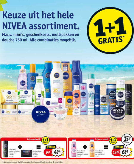 Nivea   heren gezichtsverzorging, scheerschuim folder aanbieding bij  Kruidvat - details