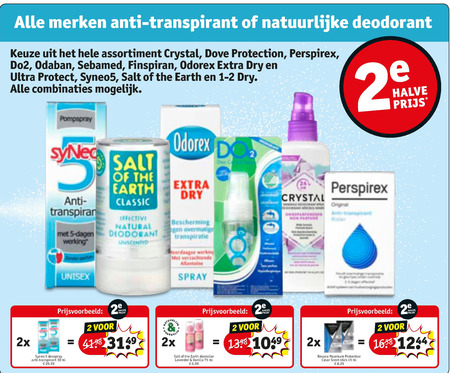 Rexona   deodorant folder aanbieding bij  Kruidvat - details