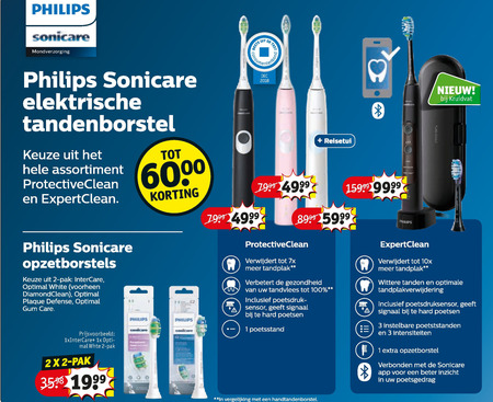 Philips   electrische tandenborstel folder aanbieding bij  Kruidvat - details