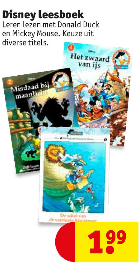 Disney   kinderboek folder aanbieding bij  Kruidvat - details