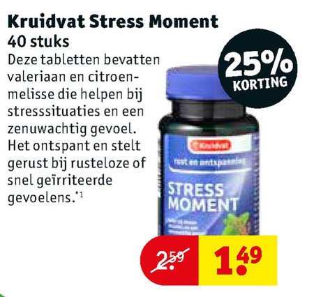 Kruidvat Huismerk   voedingssupplement folder aanbieding bij  Kruidvat - details