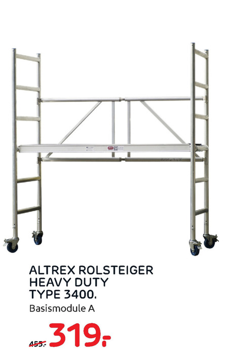 Altrex   steiger folder aanbieding bij  Praxis - details