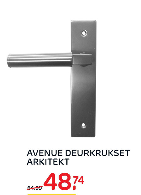 Hoeveelheid geld zadel Avondeten Avenue deurkruk folder aanbieding bij Praxis - details