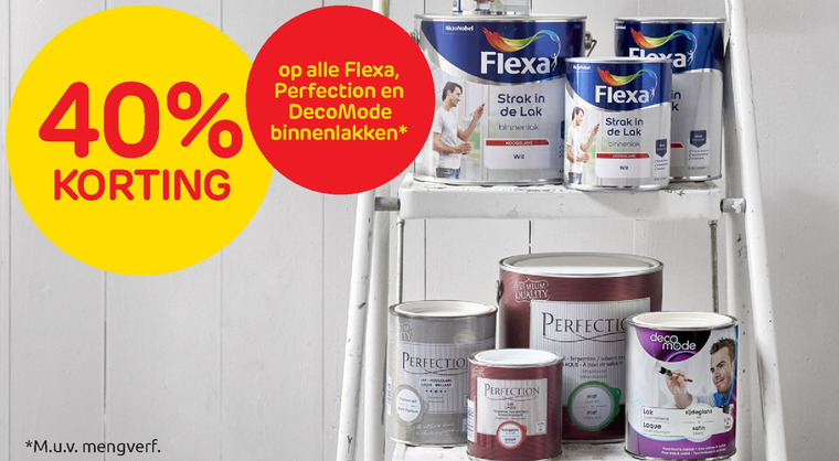 Flexa   lak folder aanbieding bij  Praxis - details