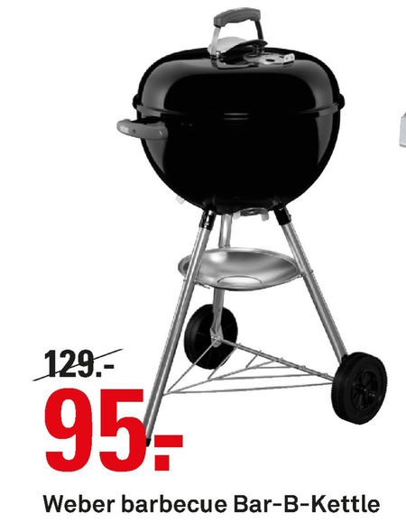 Weber   houtskool barbecue folder aanbieding bij  Karwei - details