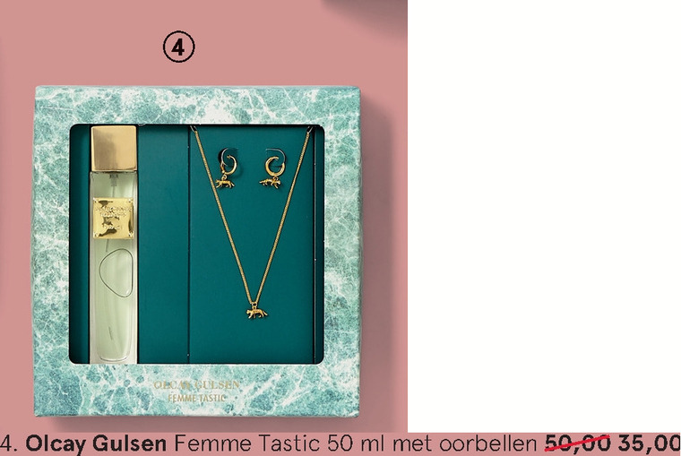 Olcay Gulsen   parfum geschenkset folder aanbieding bij  Etos - details