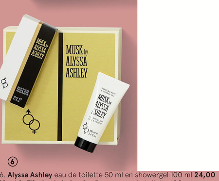 Alyssa Ashley   eau de toilette folder aanbieding bij  Etos - details