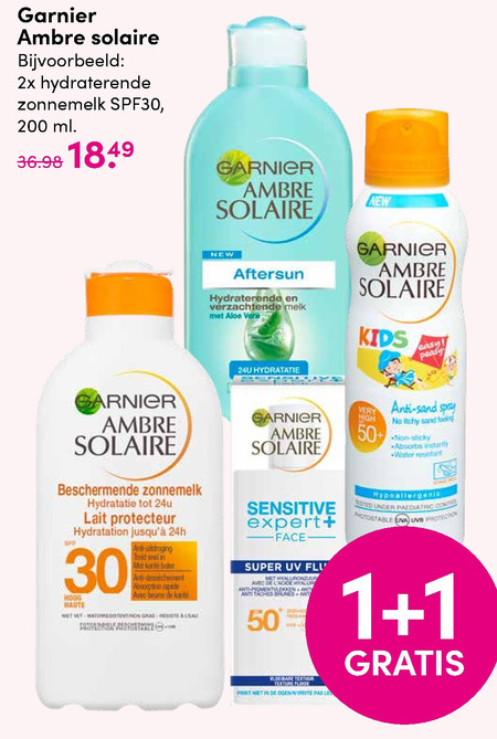 Ambre Solaire   zonnebrandolie, aftersun folder aanbieding bij  DA - details