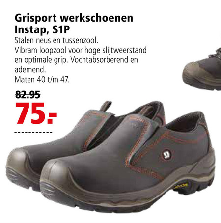 Grisport   werkschoenen folder aanbieding bij  Welkoop - details