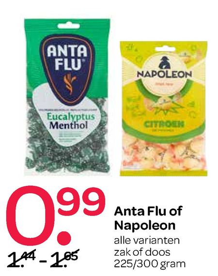 Anta Flu   snoep, keelpastilles folder aanbieding bij  Spar - details