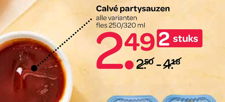 Calve   snacksaus folder aanbieding bij  Spar - details