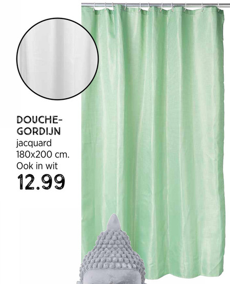 douchegordijn folder aanbieding - details