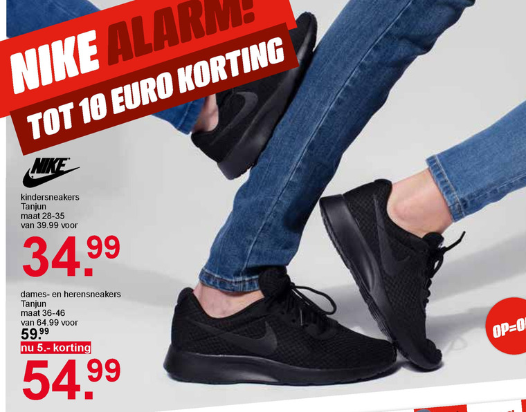 Nike   meisjes sneakers, jongens sneakers folder aanbieding bij  Scapino - details