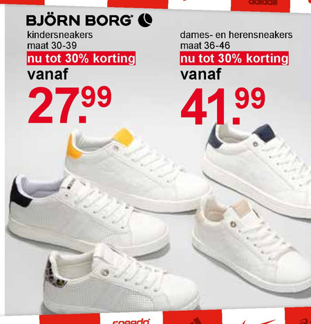 Bjorn Borg   jongens sneakers, meisjes sneakers folder aanbieding bij  Scapino - details