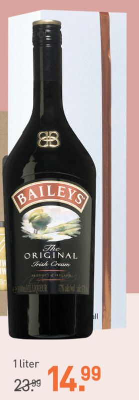 Baileys   likeur folder aanbieding bij  Gall & Gall - details