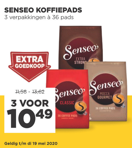 Douwe Egberts Senseo   koffiepad folder aanbieding bij  Jumbo - details