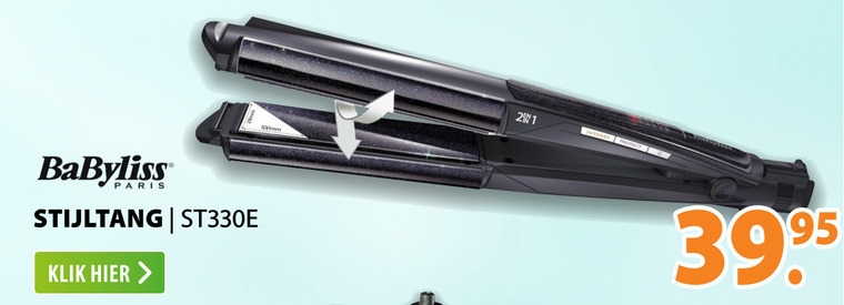 BaByliss   straightener folder aanbieding bij  Expert - details