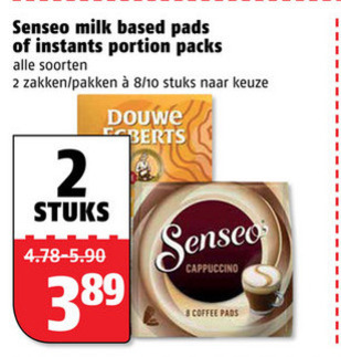 Douwe Egberts Senseo   oploskoffie, koffiepad folder aanbieding bij  Poiesz - details