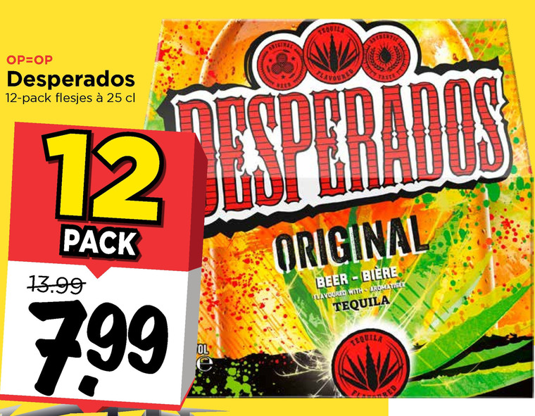 Desperados   speciaalbier folder aanbieding bij  Vomar - details