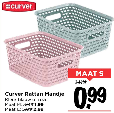 Piket Sporten Compatibel met Curver mandje folder aanbieding bij Vomar - details