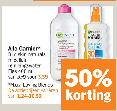 Ambre Solaire   gezichtsverzorging, reinigingslotion folder aanbieding bij  Albert Heijn - details