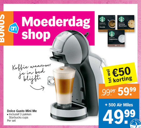 Krups   dolce gusto apparaat folder aanbieding bij  Albert Heijn - details