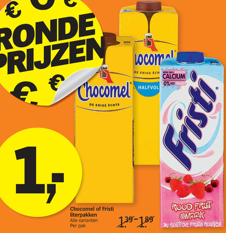 Chocomel   drinkyoghurt, chocolademelk folder aanbieding bij  Albert Heijn - details