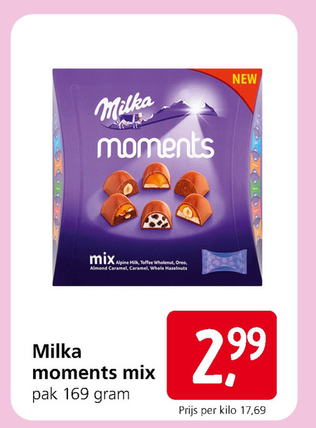 Milka   chocolade folder aanbieding bij  Jan Linders - details