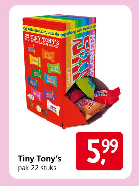 Tony Chocolony   chocolade folder aanbieding bij  Jan Linders - details