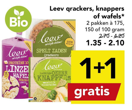 Leev   rijstwafels folder aanbieding bij  Deen - details