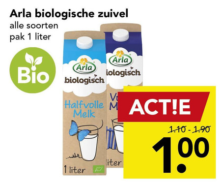 Arla   yoghurt, zuivel folder aanbieding bij  Deen - details