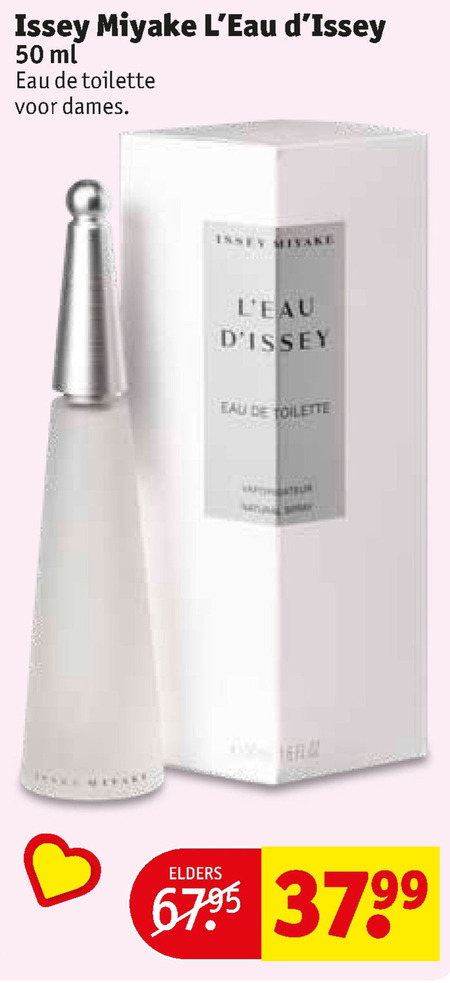 Issey Miyake   eau de toilette folder aanbieding bij  Kruidvat - details